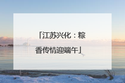 江苏兴化：粽香传情迎端午